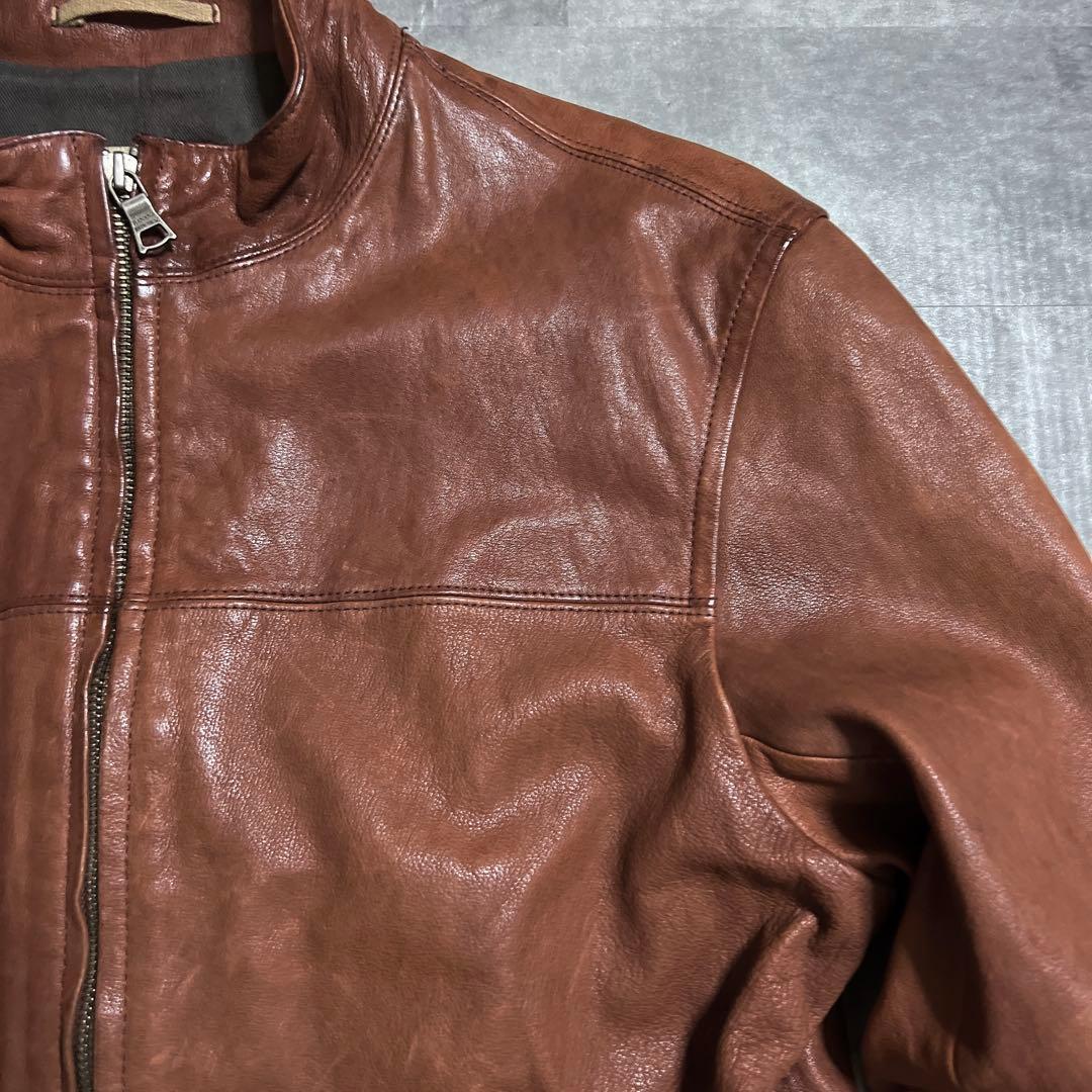 ジャケット・アウター banana republic cowhide leather jacket