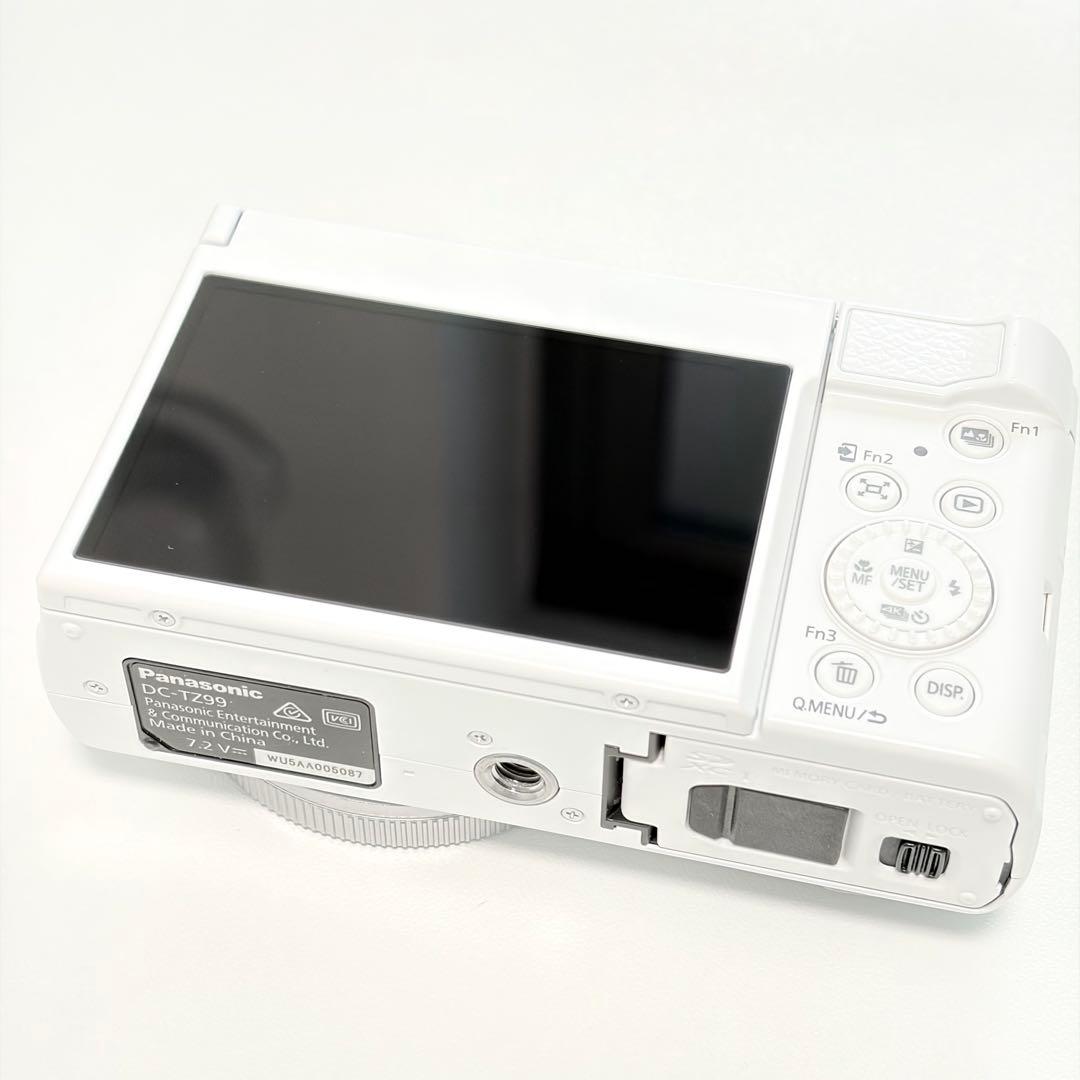 LUMIX DC-TZ99 パナソニック コンパクトデジタルカメラ ホワイト
