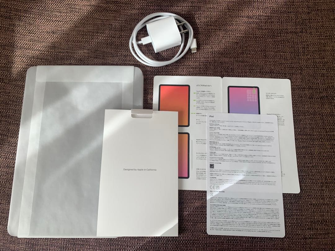 美品 iPad Air M2 11 Wi-Fi 128GB パープル 2024