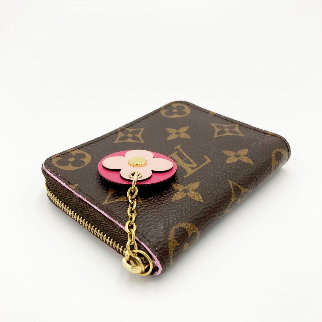 正規品 ルイヴィトン モノグラム ブルーミングフラワー ジッピーパース