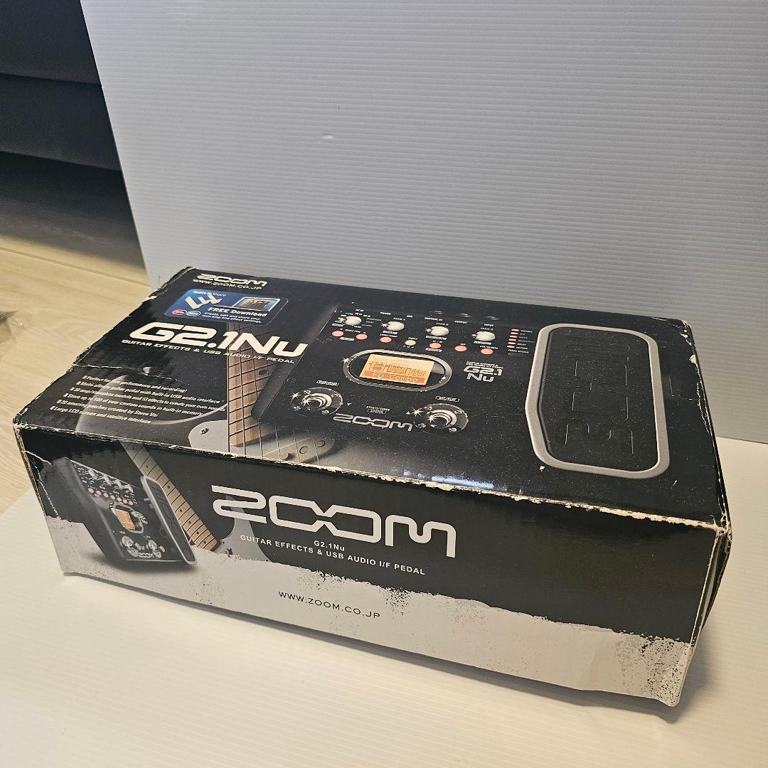 Zoom G2.1Nu ギター マルチエフェクター ギターシールド付き！