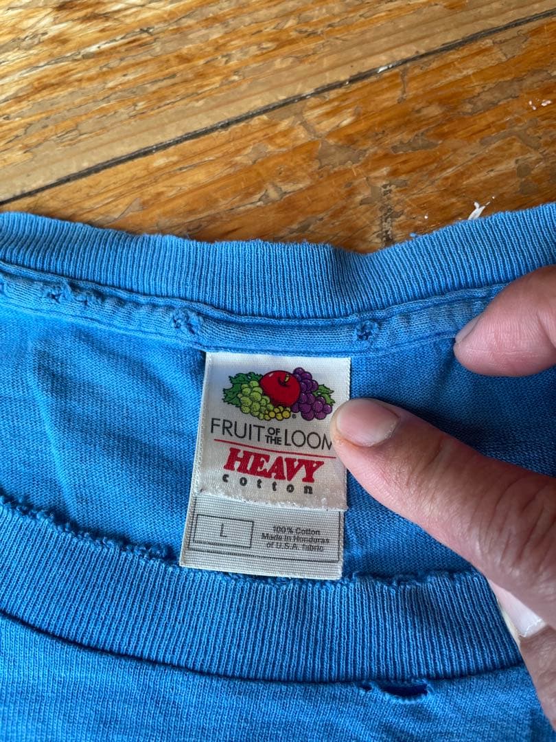 90〜00'sヴィンテージバンドtシャツSonic Youth Tシャツ 青