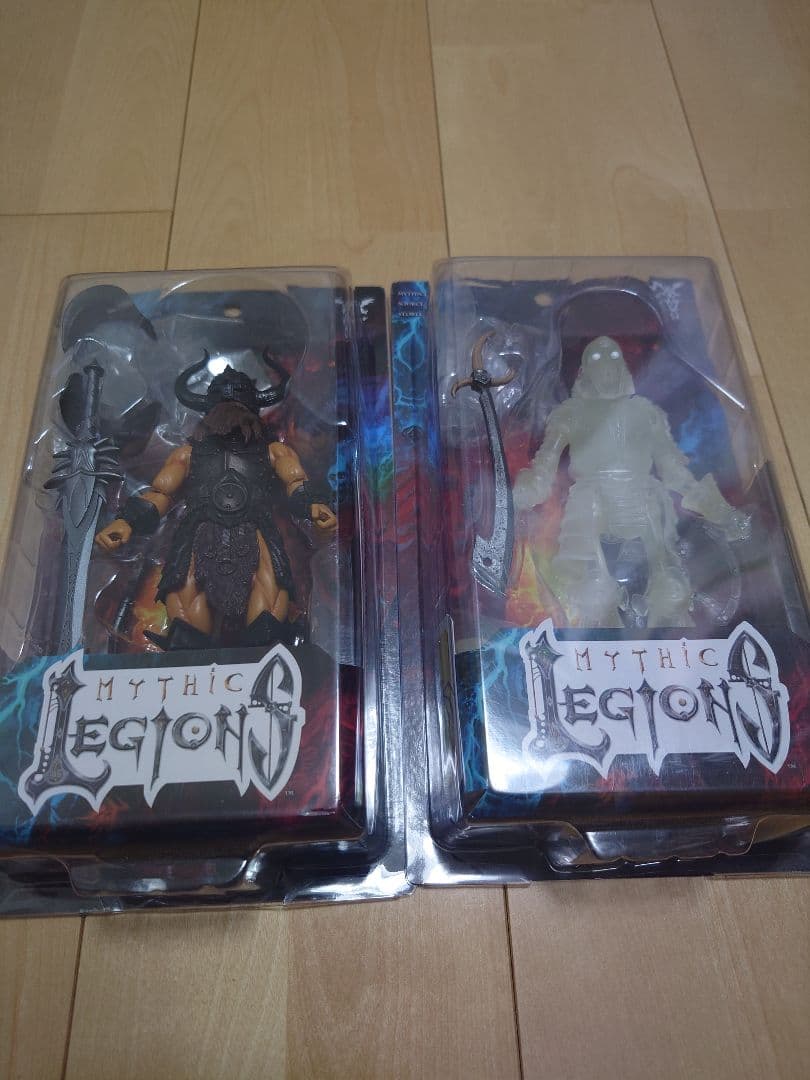Mythic Legions アクションフィギュア 2体セット