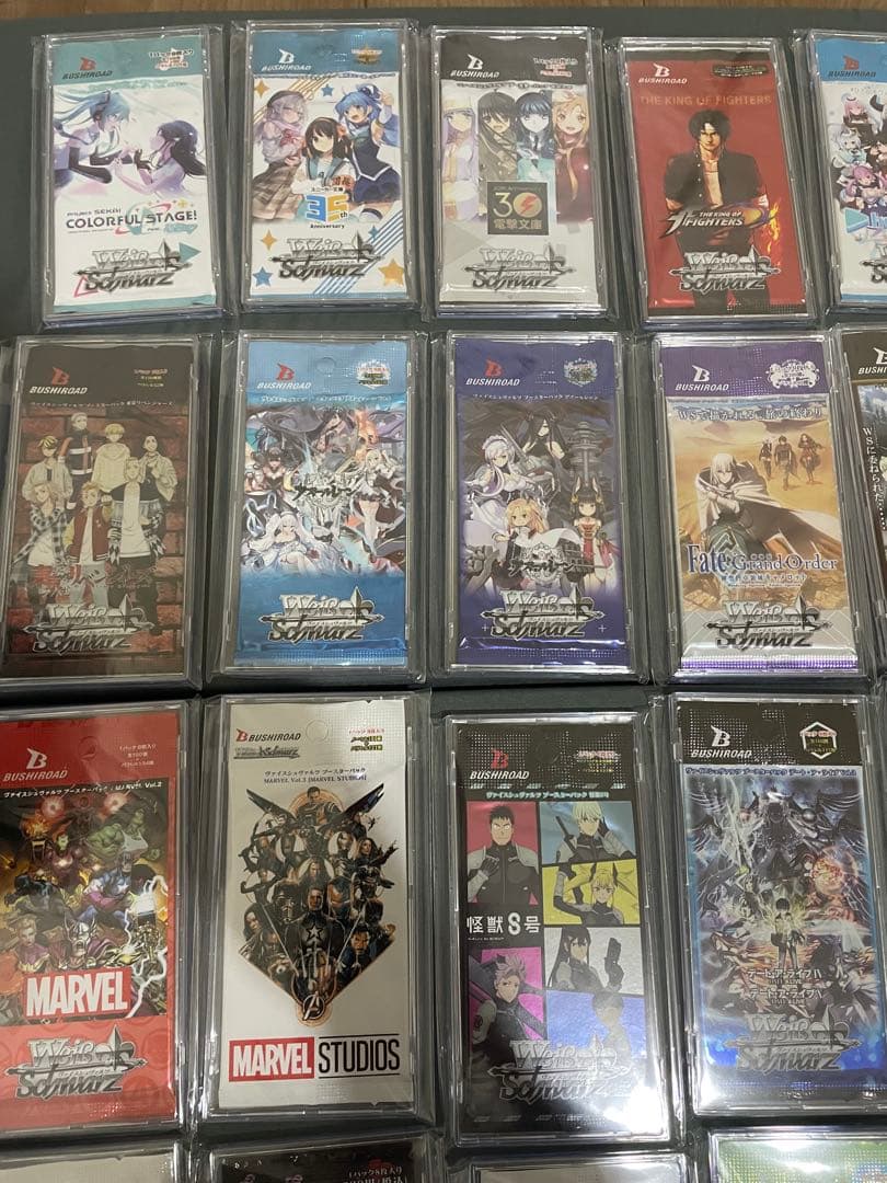 ヴァイスシュヴァルツ　未開封パック　コレクション　49点　まとめ売り