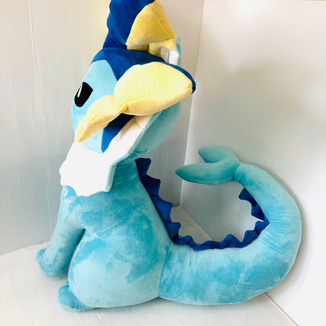 【美品】ポケモン　等身大　ぬいぐるみ シャワーズ　ポケモンセンター　限定