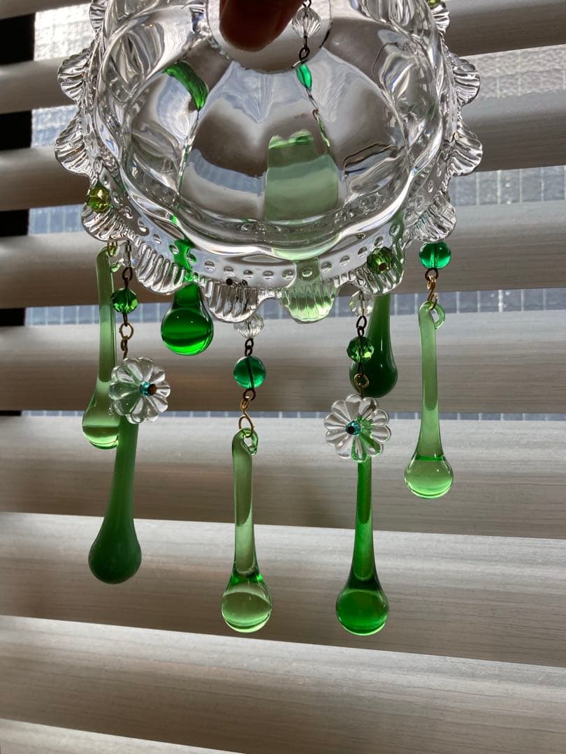 ミニシャンデリア　1920年（大きめ）　フランスアンティーク　シェード