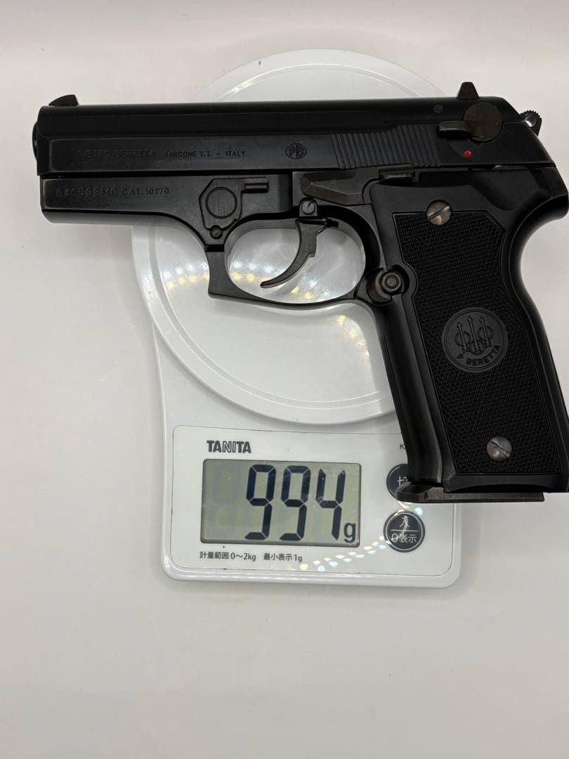 美品　WA ベレッタM8045リアルスチールフィニッシュ　994g 限定22丁