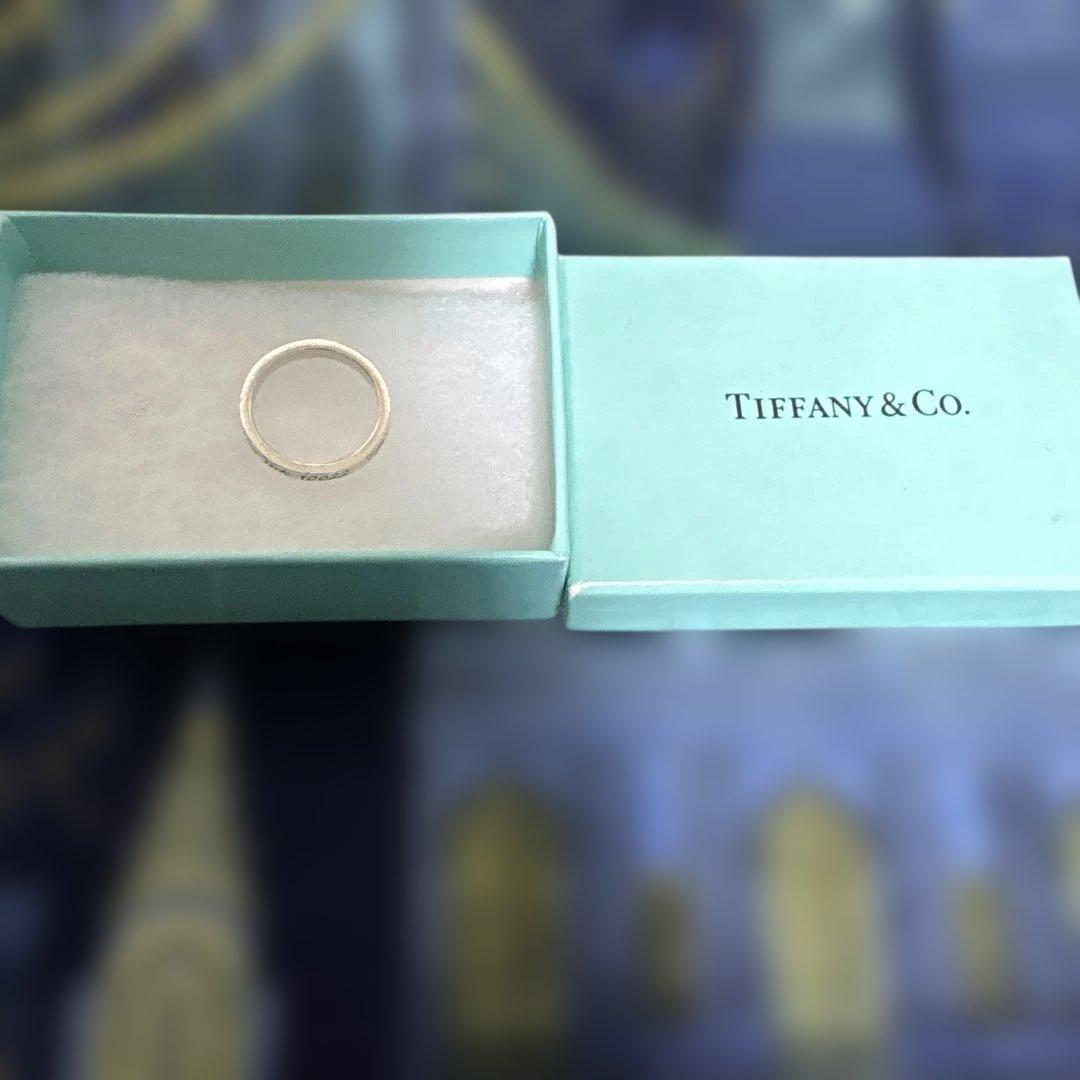 ひ*り様 Tiffany & Co. シルバー925 リング/ノーツ　ナローリン