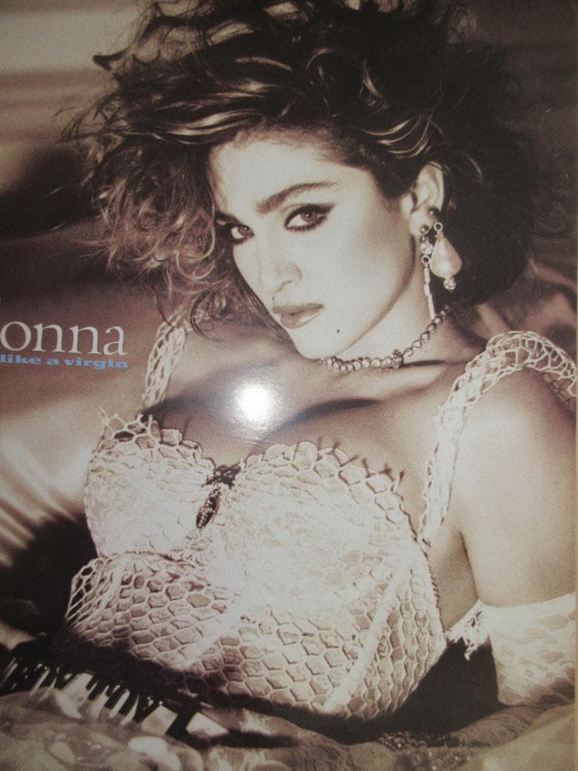 madonna Like a Virgin ポスター