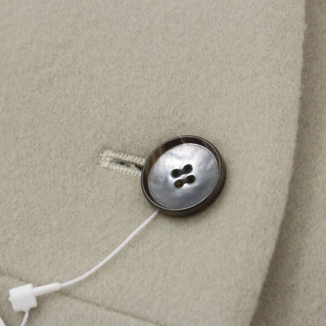 【ちゃおりん】CAST: キャストコロン Vネックノーカラーコート M