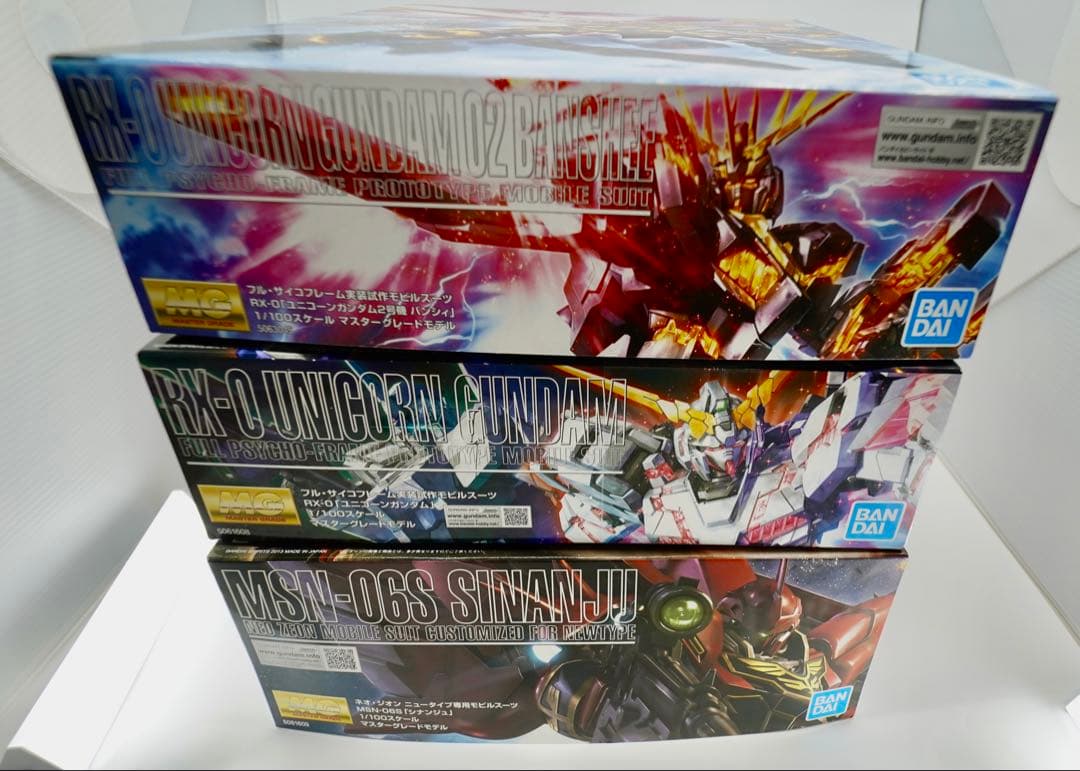 MG ユニコーンガンダム　ガンプラまとめ売り