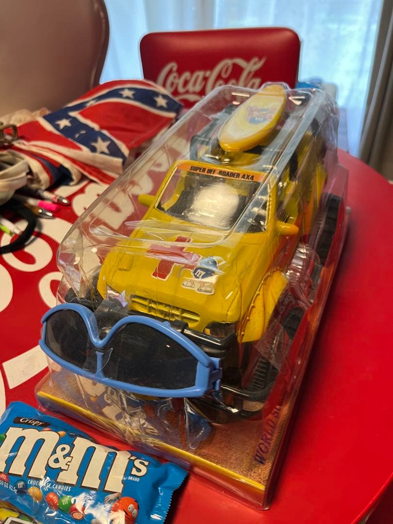 激レア　m&m's ライフガード　車　おもちゃ