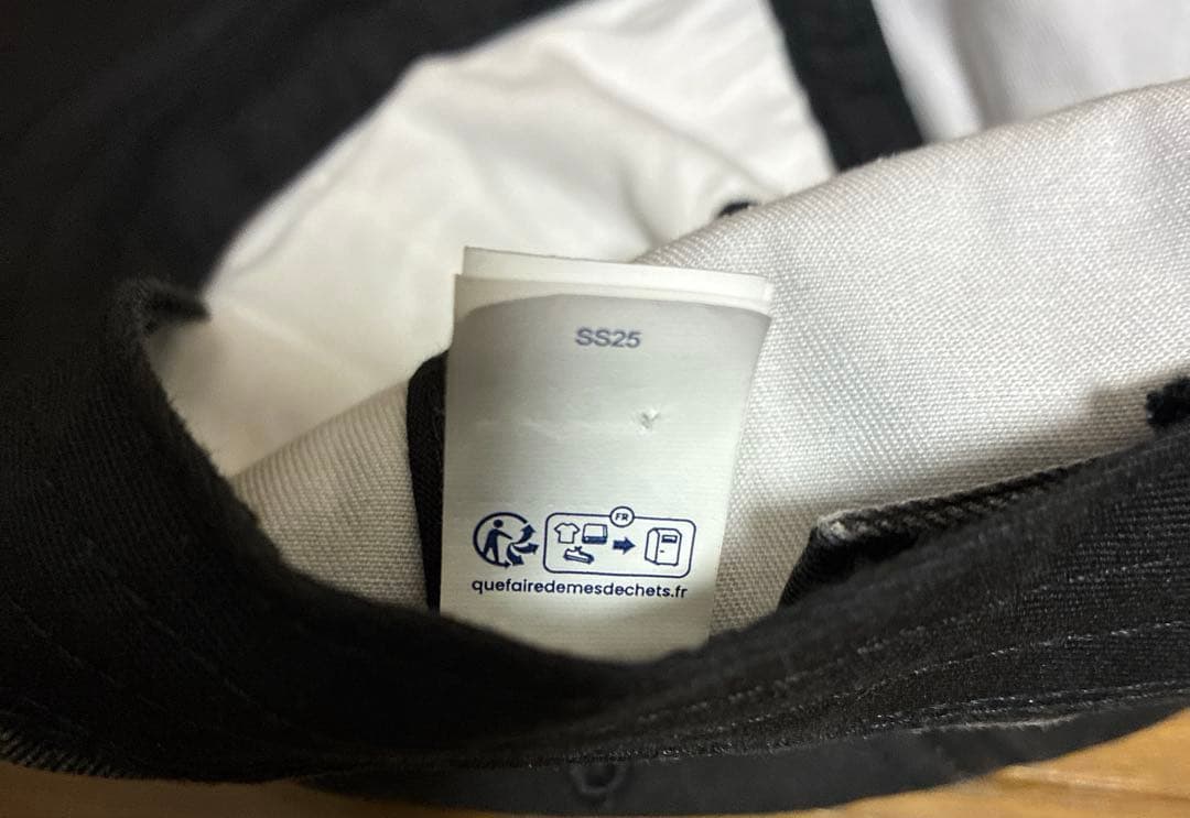 Supreme S Logo cap シュプリーム Sロゴ キャップ 黒SS25