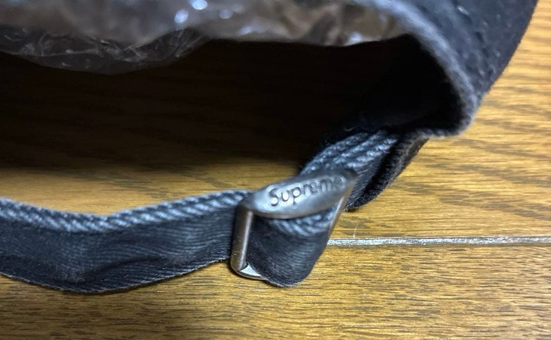 Supreme S Logo cap シュプリーム Sロゴ キャップ 黒SS25