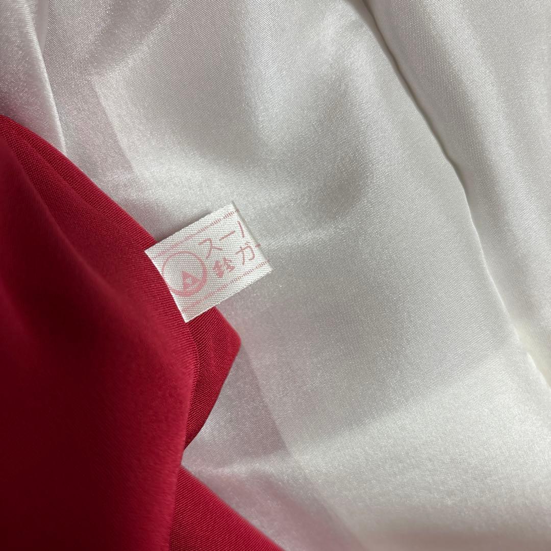 美品　正絹振袖フルセット　銀通し　黒地　花柄　鈴ガード付き　成人式