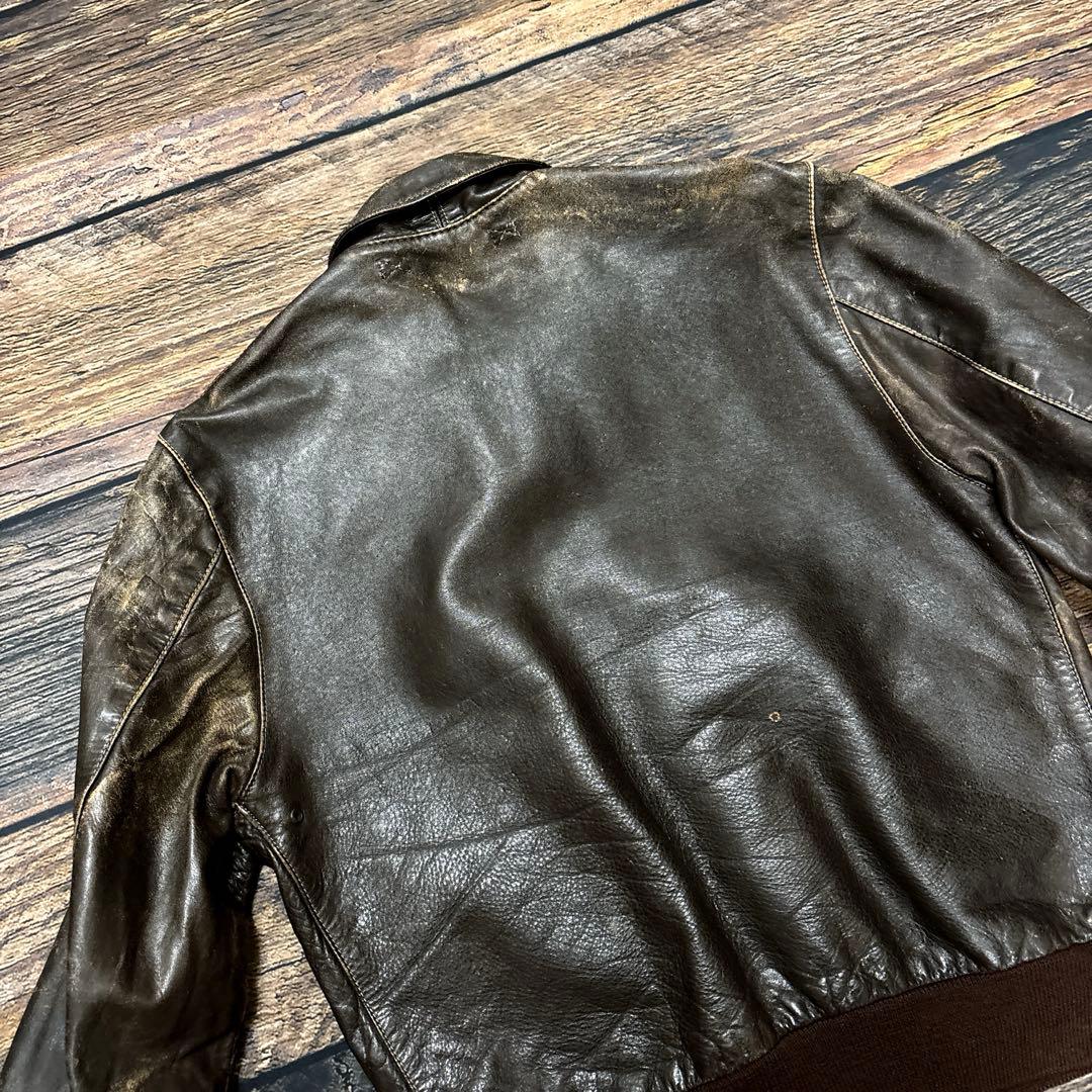 ジャケット・アウター VANSON / A-2 leather flight jacket