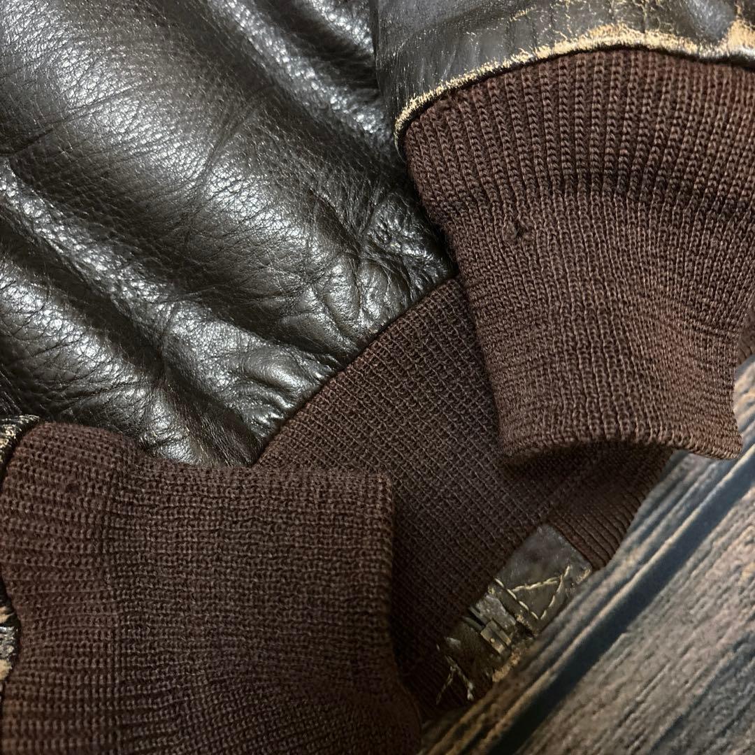 ジャケット・アウター VANSON / A-2 leather flight jacket