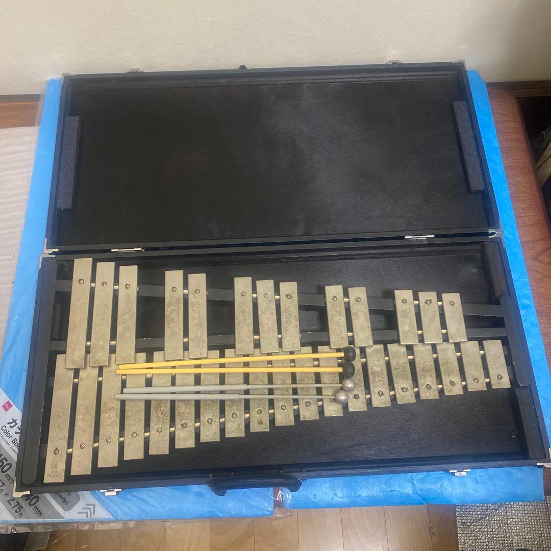 現状品　YAMAHA YG-250B 鉄琴