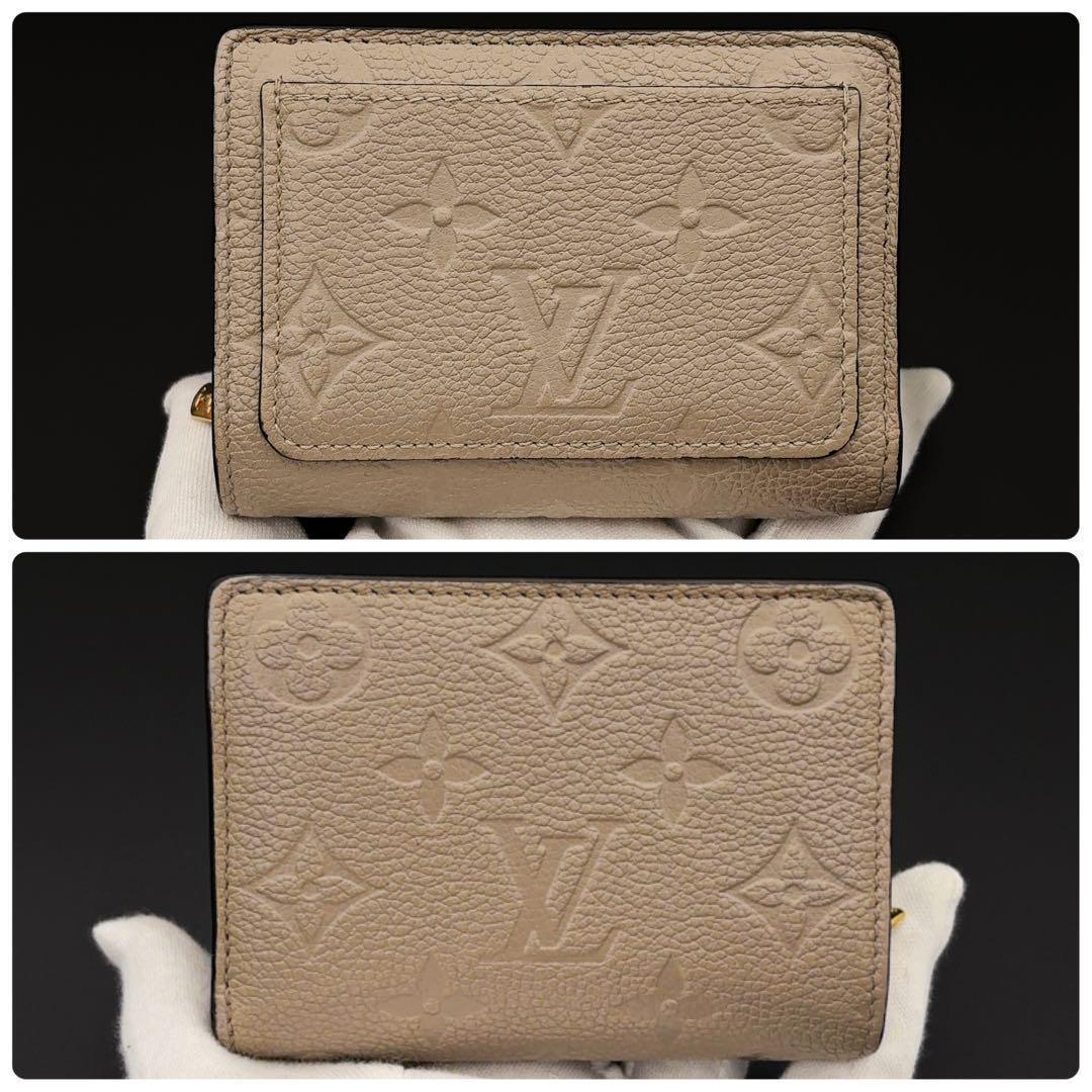 ともママ　ルイヴィトン アンプラント クレア トゥルトレール 折り財布