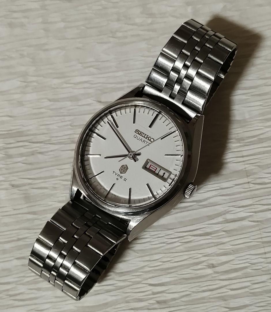 【電池交換済動作品】SEIKO セイコー TYPE II タイプ2 クォーツ式