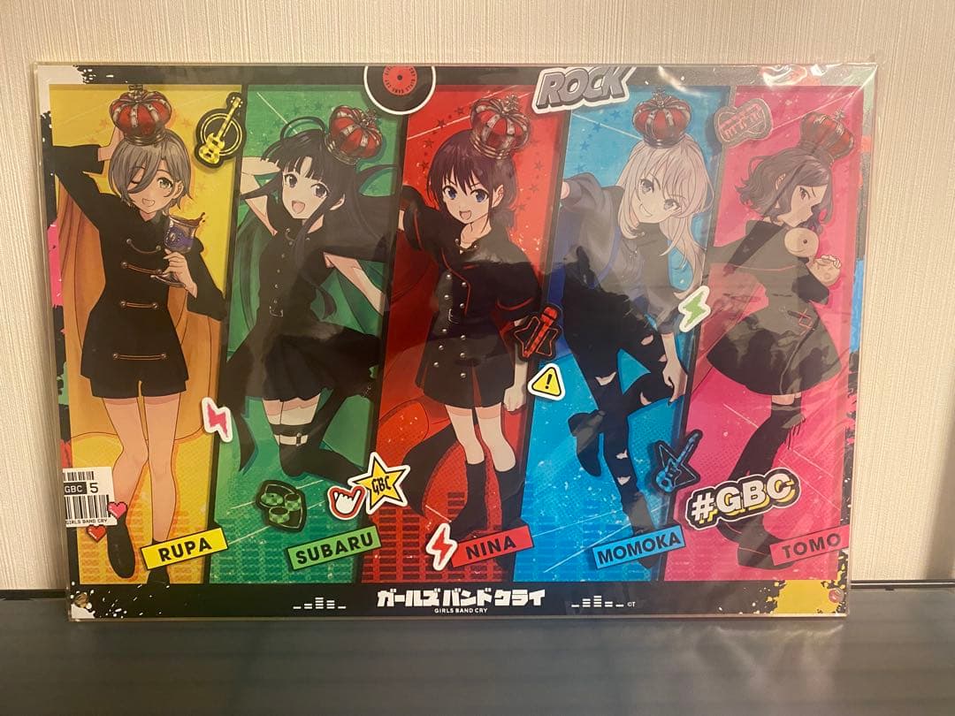 【受注生産】ガールズバンドクライ 8mm アクリルボード