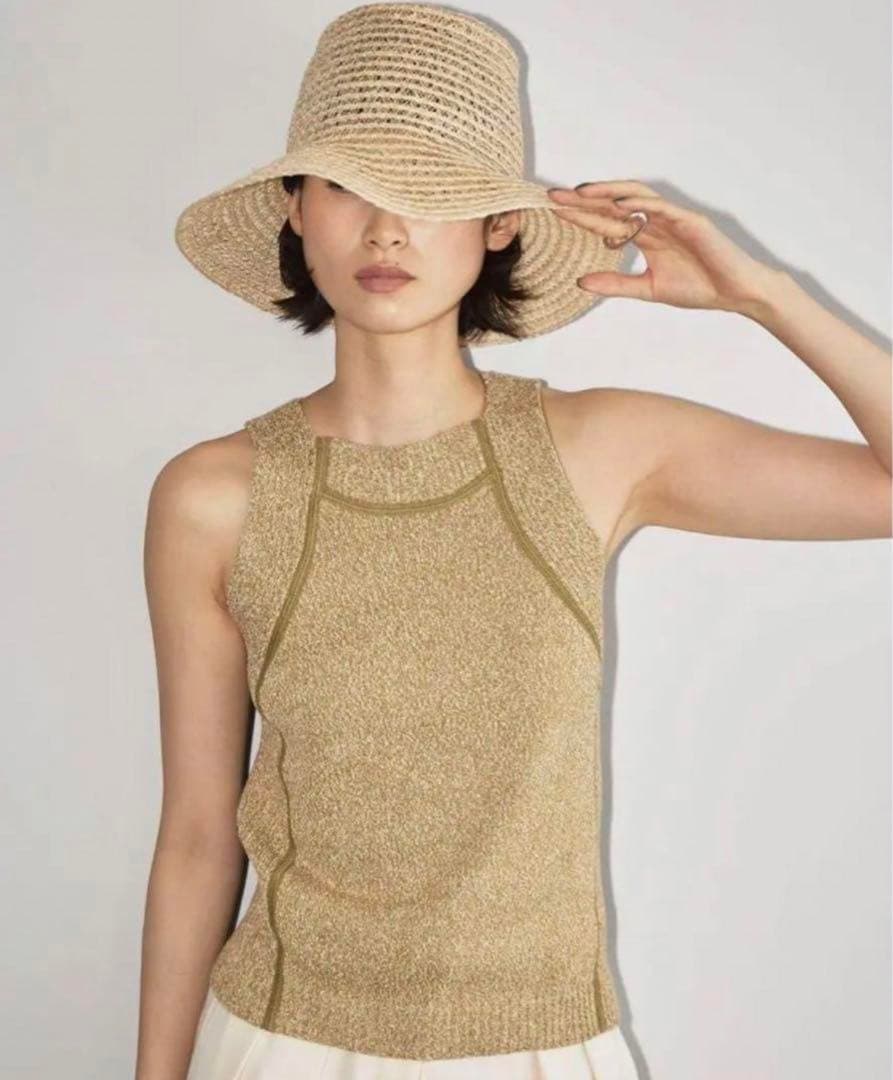 TODAYFUL ミックスニットタンクトップ