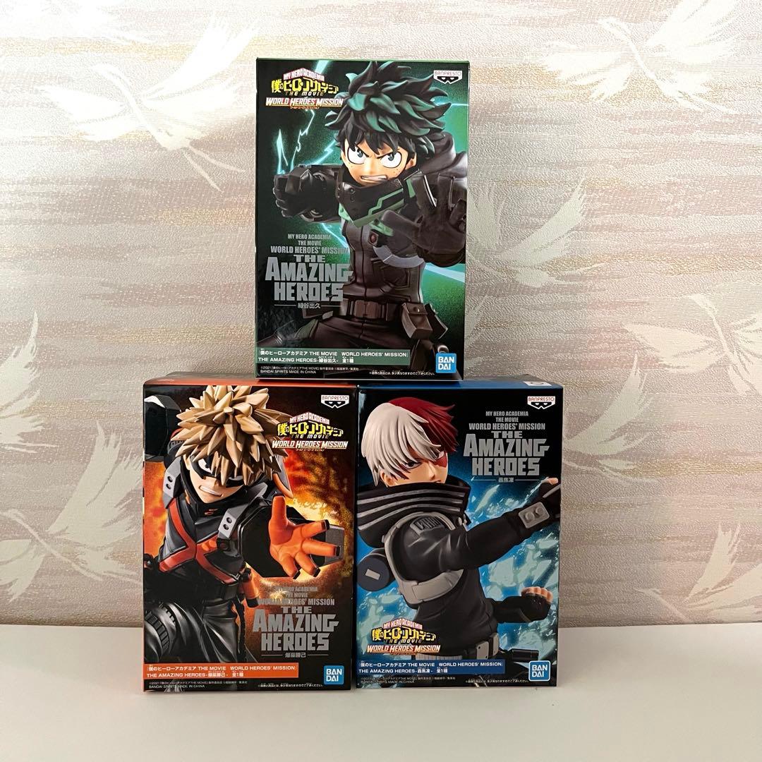 ＜未開封＞ヒロアカ amazing heroesフィギュア 41体 まとめ売り