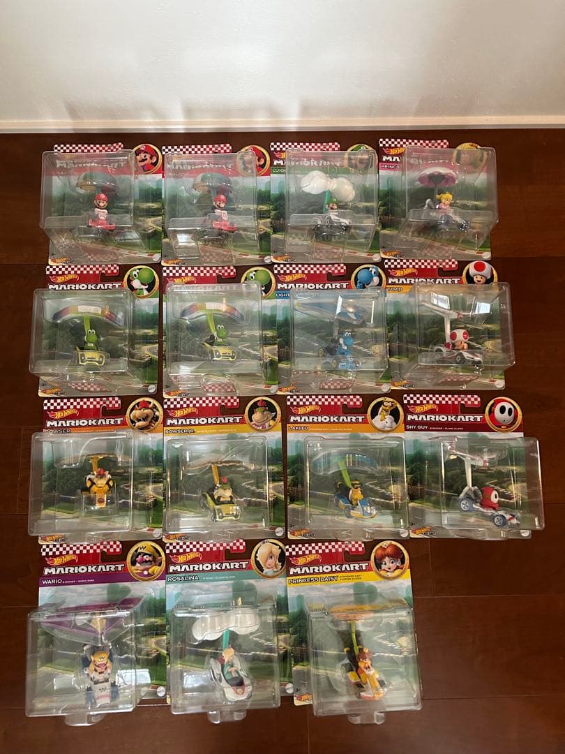 ホットウィール マリオカート　グライダー　15台セット　バラ売り不可