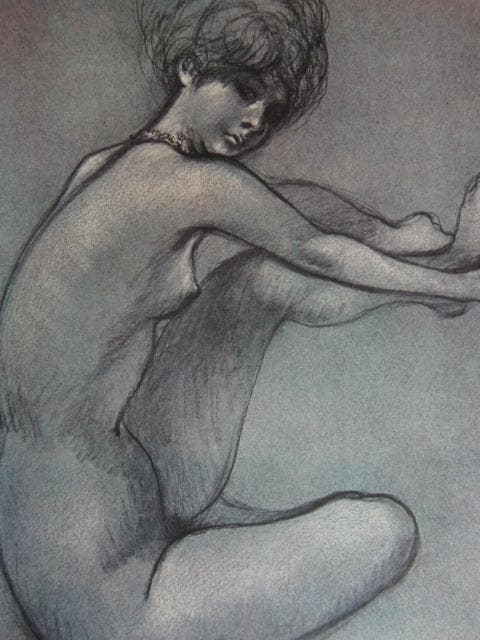 古澤岩美、【16】、超希少な1969年2000部限定、大判額装用画集より