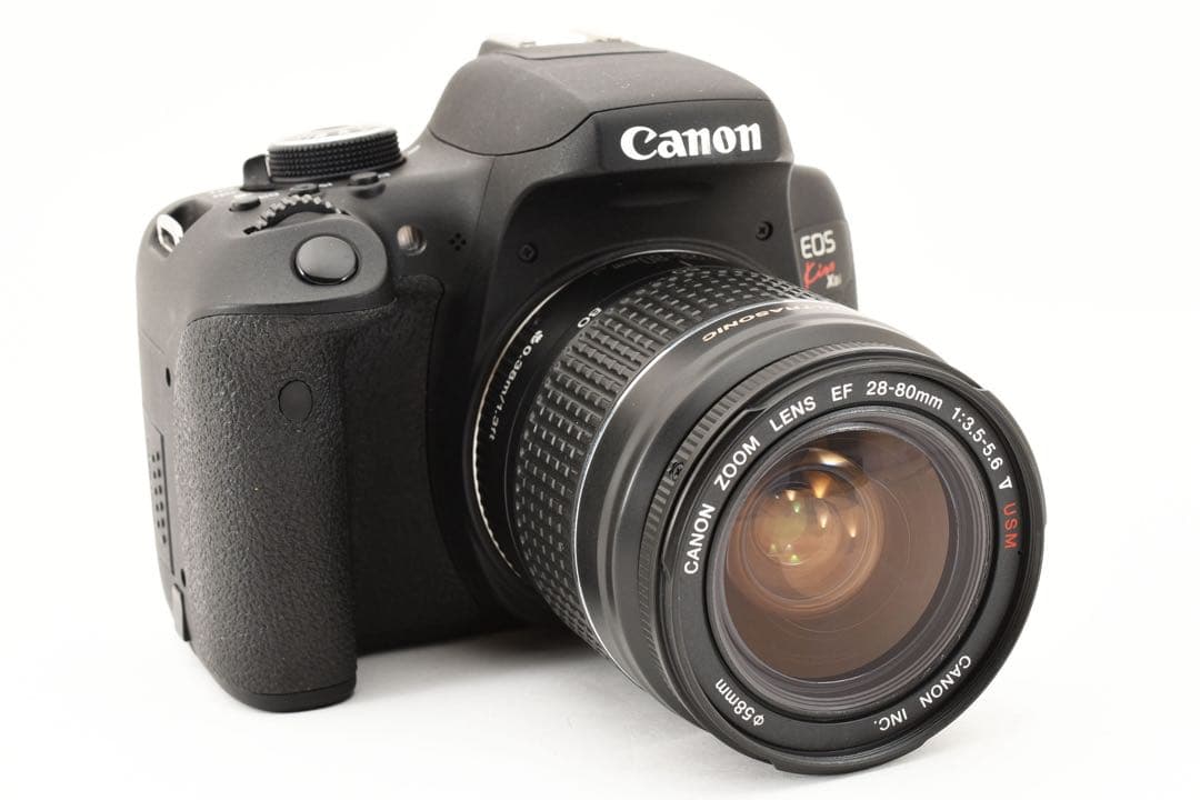 canon kiss x8i 標準レンズセットCanon EF 28-80㎜