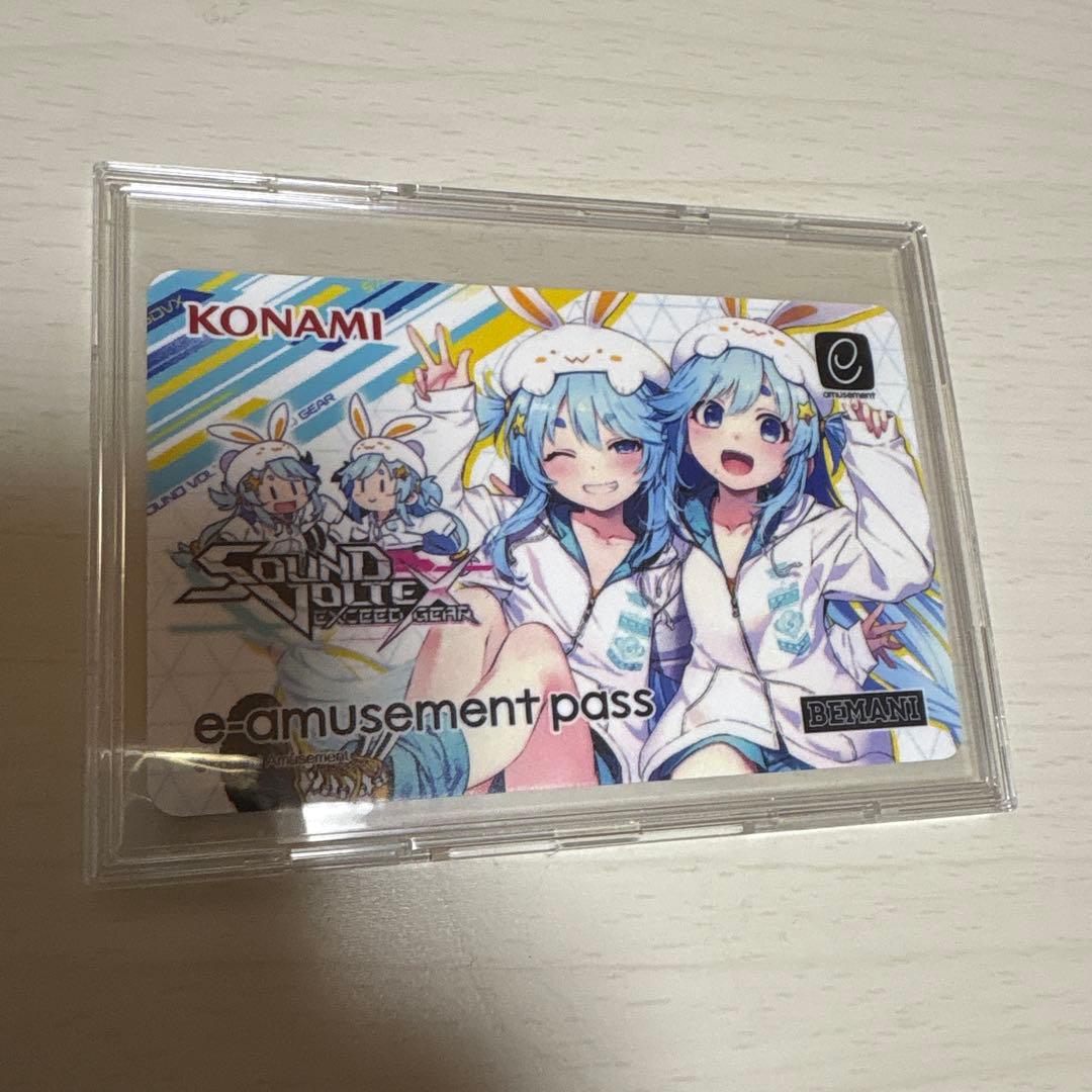 sound voltex ニアノア　　e-amusement pass