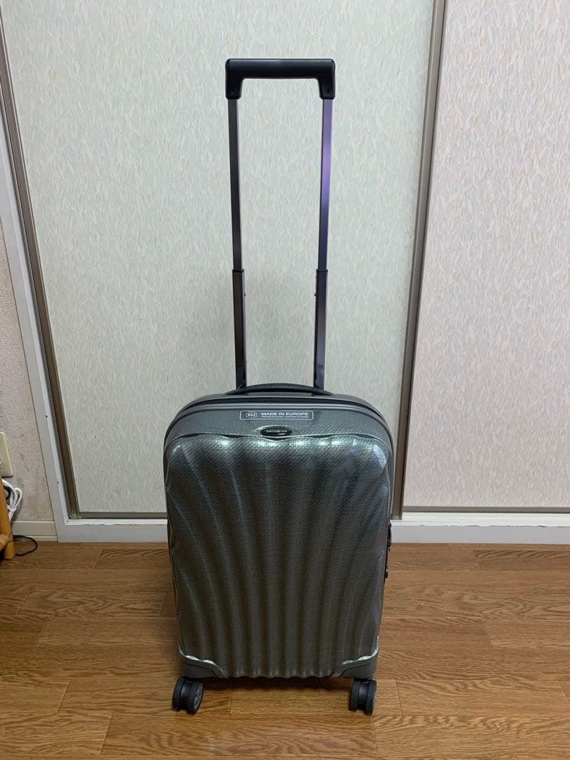 サムソナイト シーライト55EXP 36-42L メタリックグリーン 機内持込み