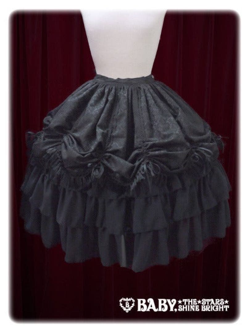 alice and the pirates コロンビーナスカート　クロ