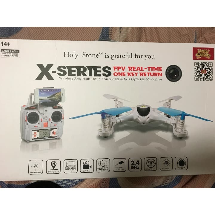 Holy Stone Drone で生中継可能 FPV X300C