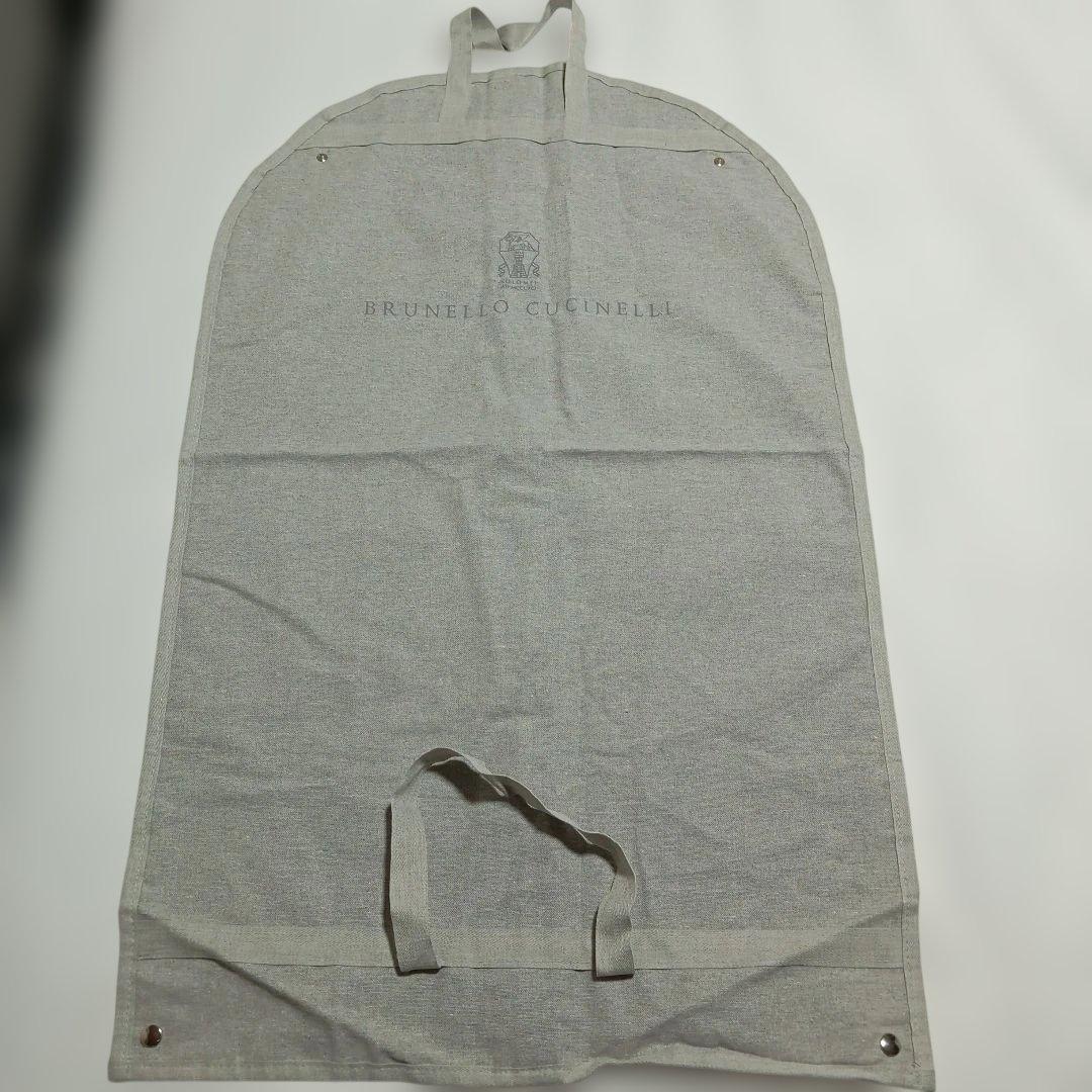 3個 BRUNELLO CUCINELLI ガーメントバッグ グレー