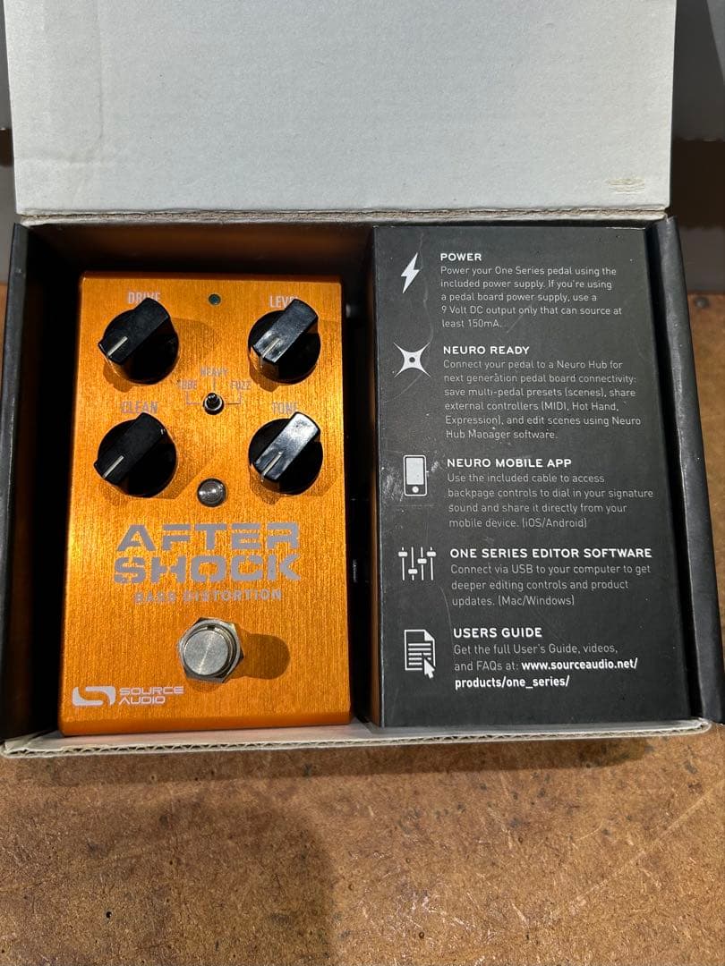 Source Audio AFTERSHOCK ベースディストーション【箱付】