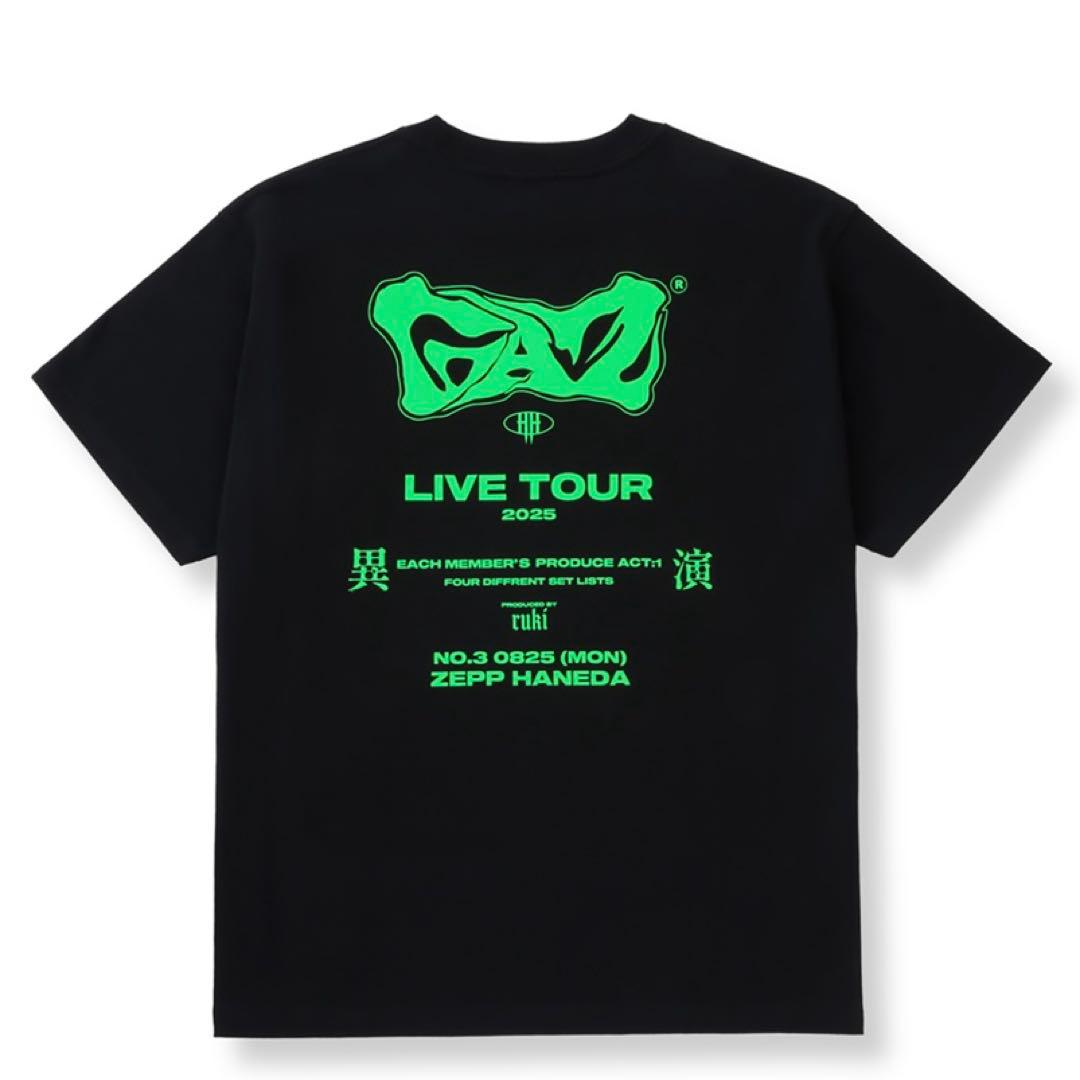 ⭐︎the GazettE 異演8/25限定Tシャツ