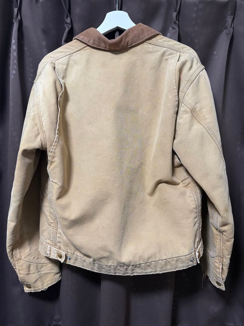 Carhartt デトロイトジャケットサイズ40 希少サイズ 短丈 ジップなし