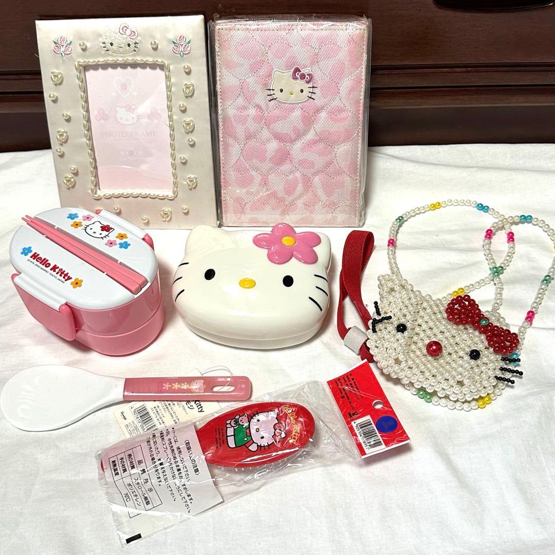 訳ありレア品　平成レトロ　サンリオ　ハローキティ　バッグ　グッズ大量　まとめ売り