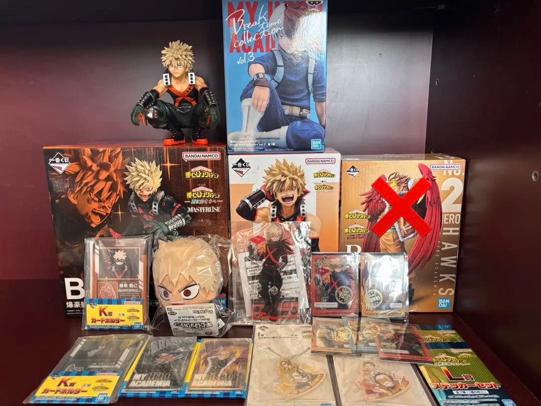ヒロアカ 一番くじ 爆豪勝己 轟焦凍 フィギュア まとめ売り