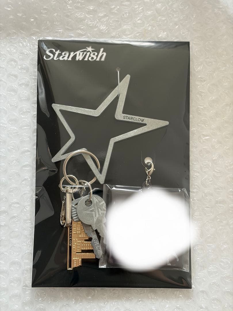STARGLOW キーリング オリジナル集合トレーディングカード付き