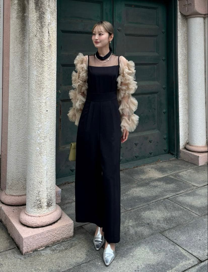 Leja チュール　オールインワンドレス