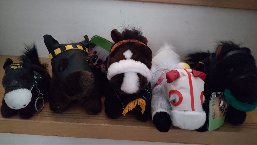 競馬ぬいぐるみセット avanti オグリキャップ ナリタブライアン セガ