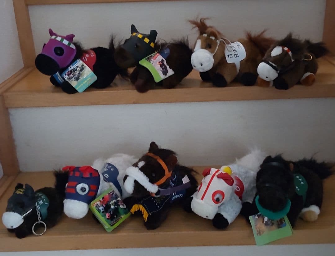 競馬ぬいぐるみセット avanti オグリキャップ ナリタブライアン セガ