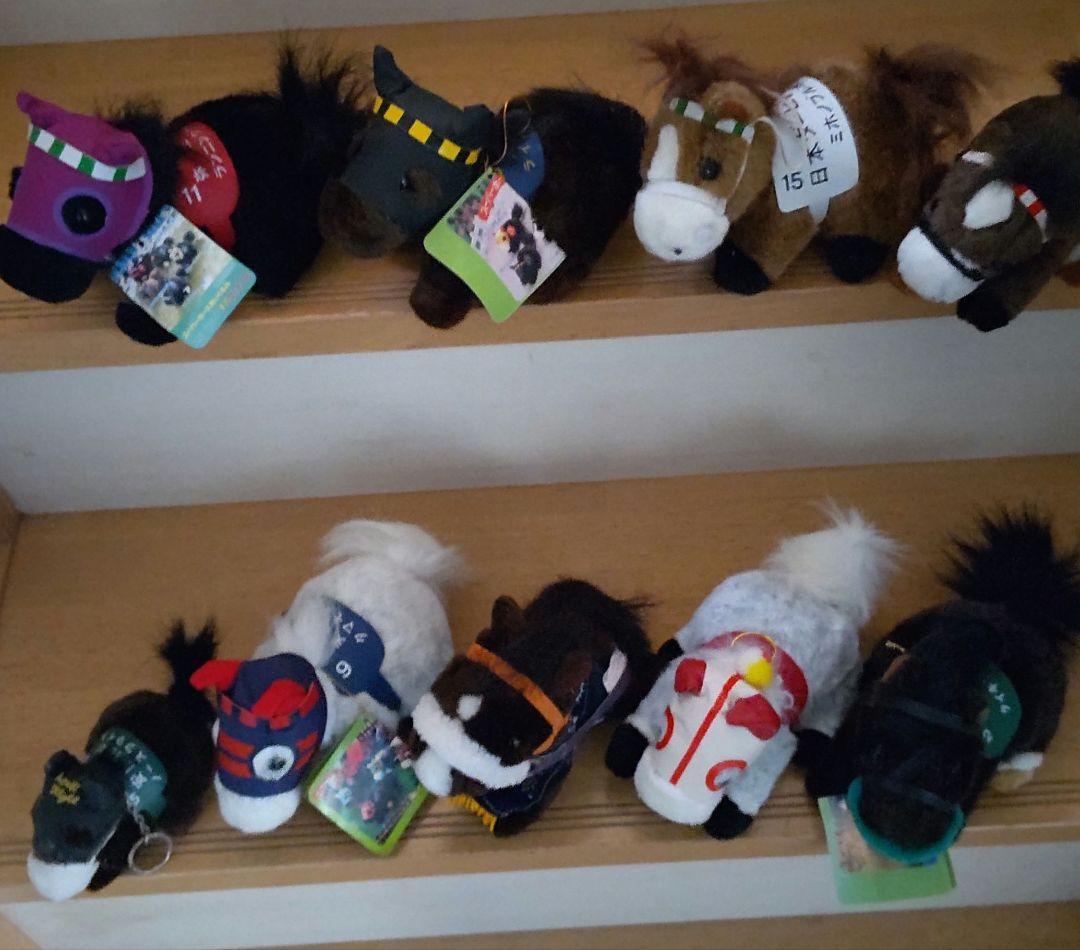 競馬ぬいぐるみセット avanti オグリキャップ ナリタブライアン セガ