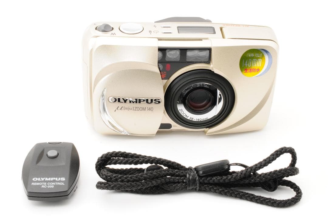 【リモコン付】 オリンパス Olympus μ [mju] ZOOM 140