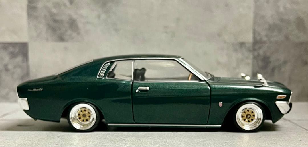 国産名車 1/24 トヨタ マークⅡ HT L カスタム 旧車 ミニカー