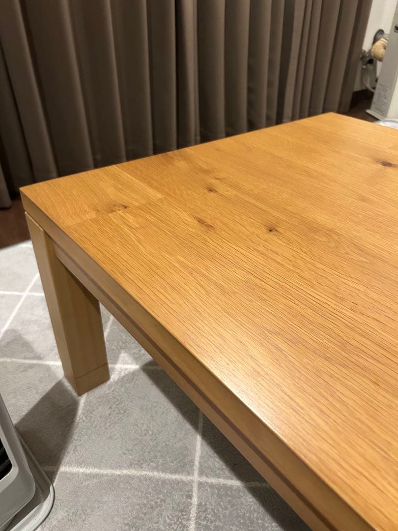 木製　こたつテーブル　ナチュラルカントリー