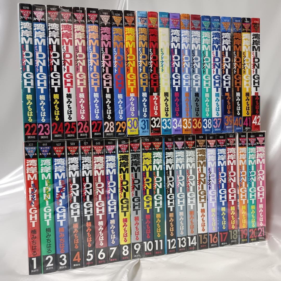 【全巻初版！湾岸midnight ミッドナイト　全42巻】