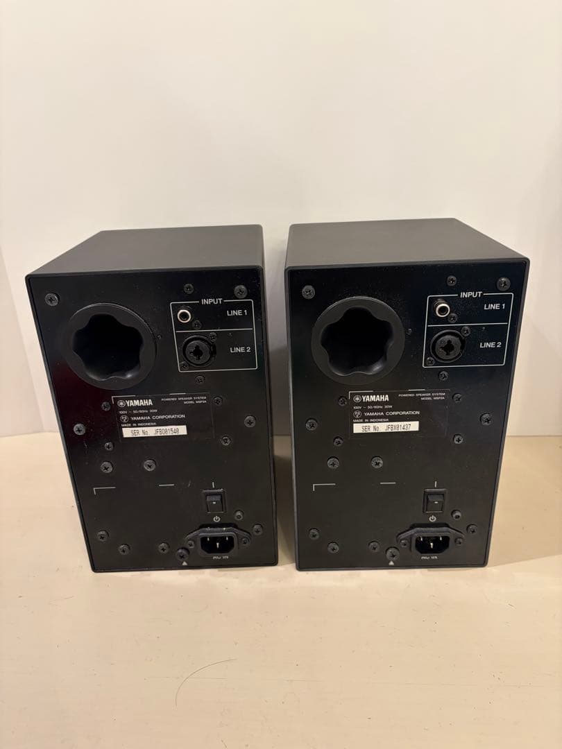 Yamaha MSP3A パワードモニタースピーカー 2台
